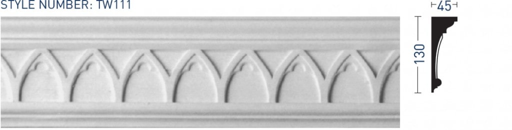 Enriched Cornice TW111 - Thomas & Wilson London Cornicing Coving Plasterwork